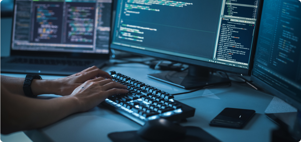 Person coding
